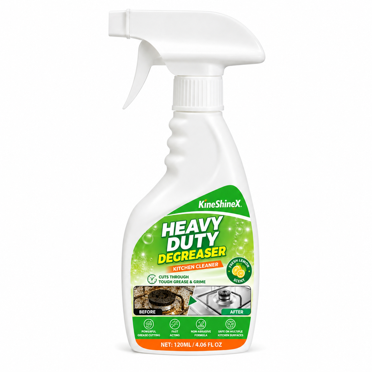 KineShineX Heavy Duty Multi Surface Degreaser — 4