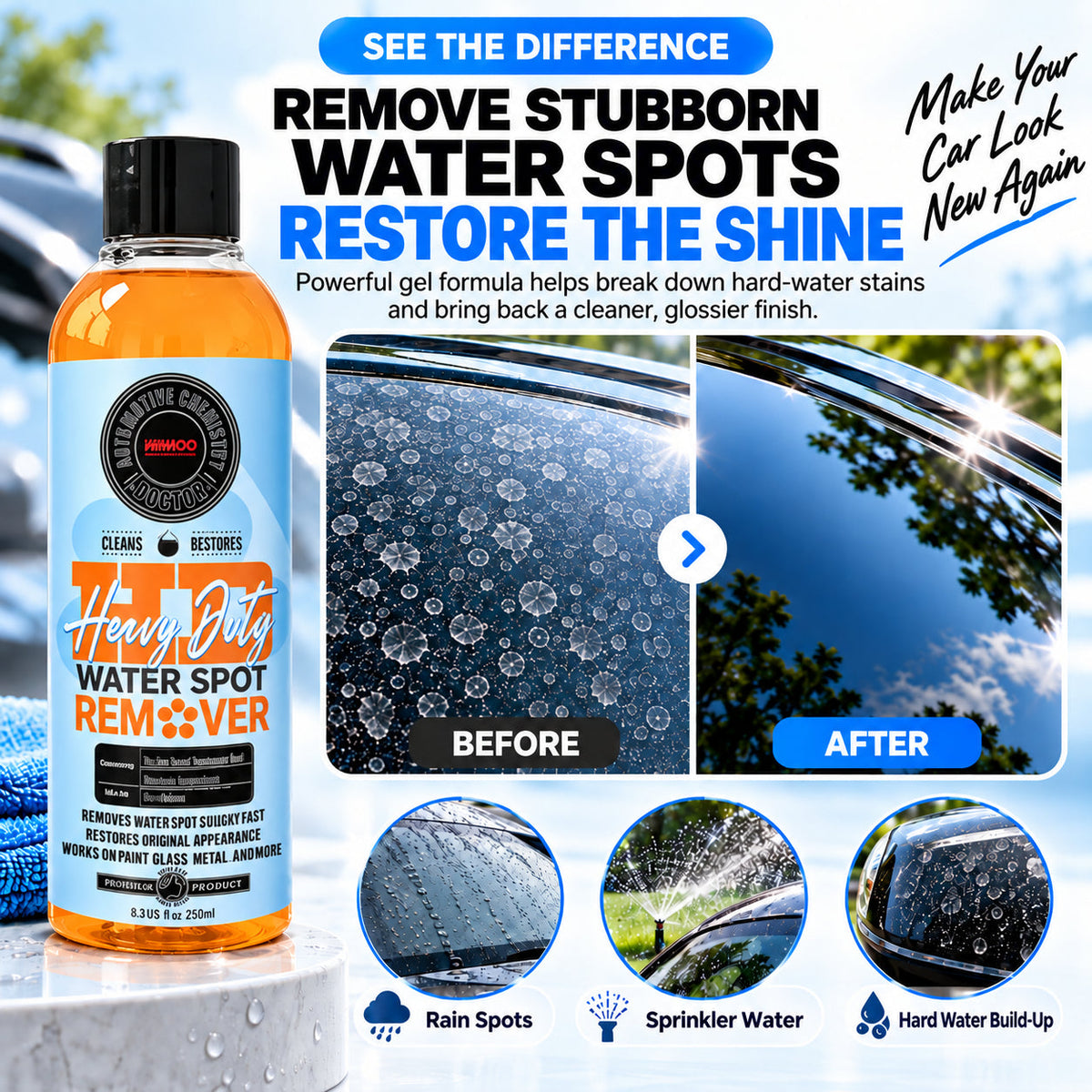 AutoPure Water Spot Remover Gel — 4