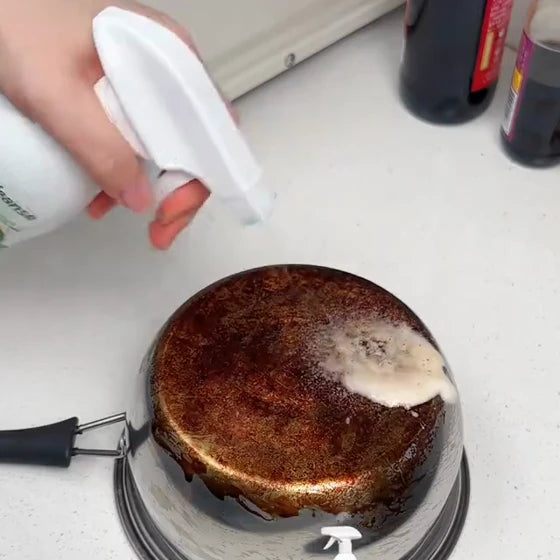 pan before cleaning