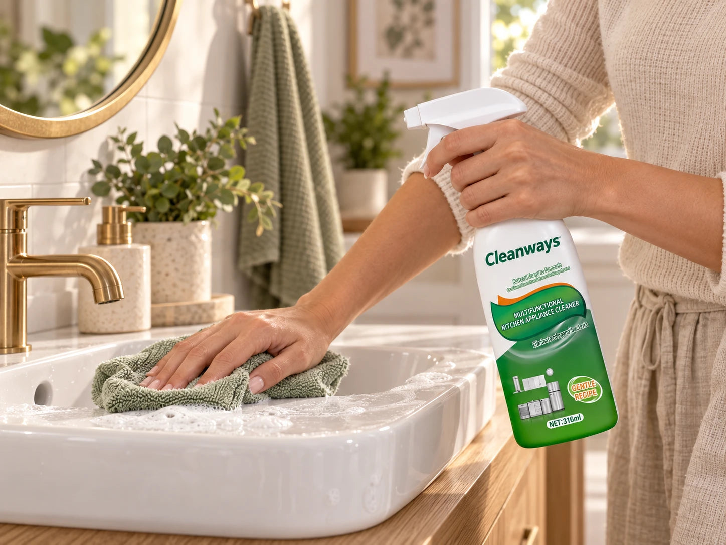 A Cloth. A Cleaner. A Fresh Start.